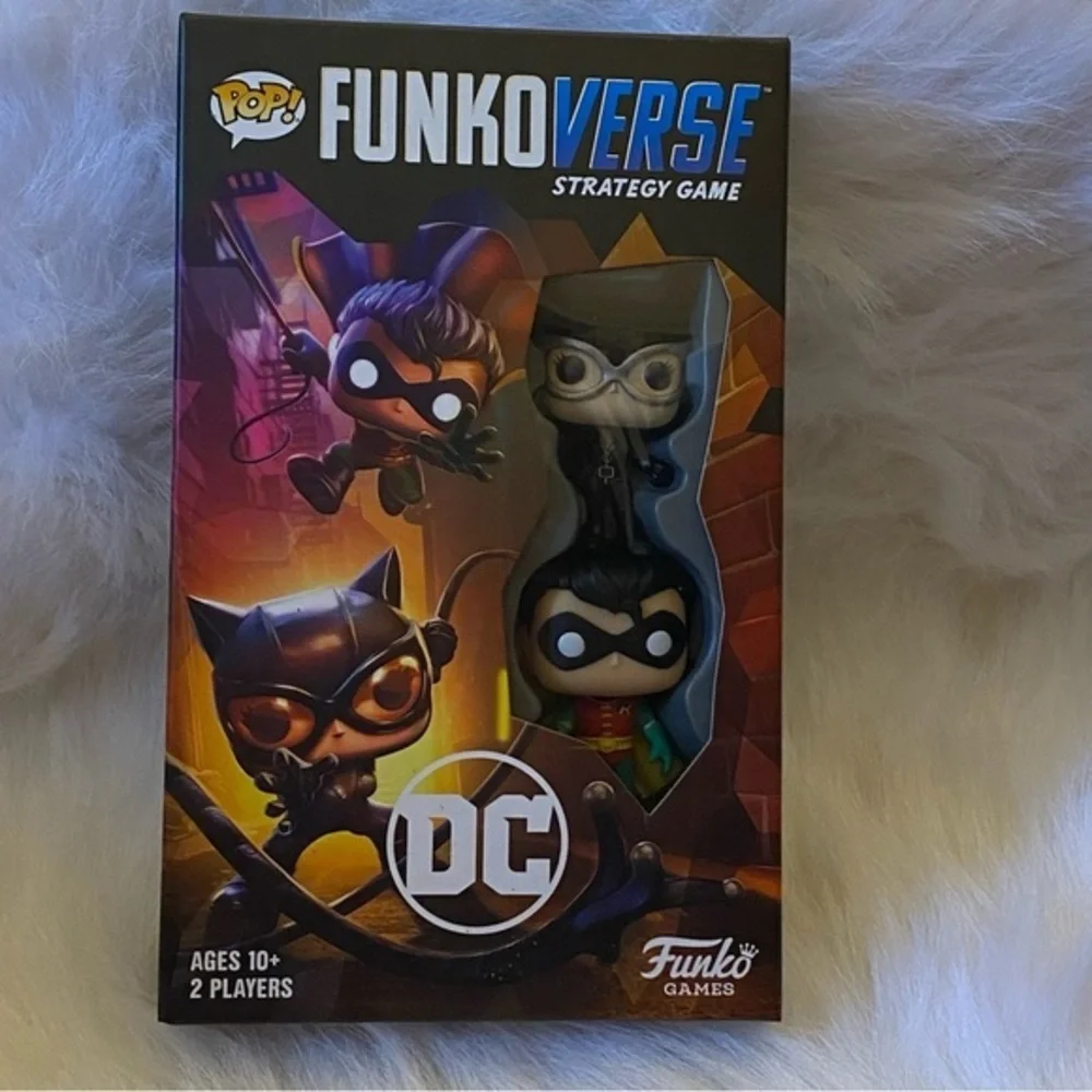 NWOT Funko Pop Verse Game 101 Strategy DC‎ Comic